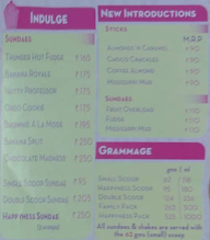 Baskin Robbins menu 2