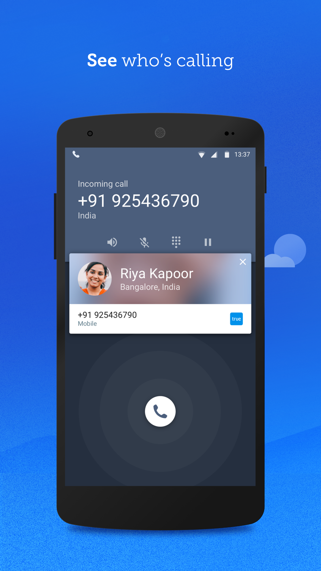 Android application Truecaller: Caller ID &amp; Block screenshort