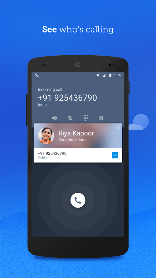 Android application Truecaller: Caller ID &amp; Block screenshort