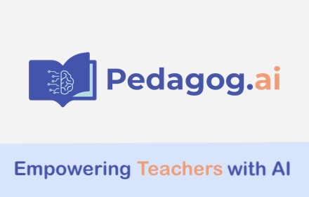 Pedagog.ai: AI Tools for Teachers small promo image