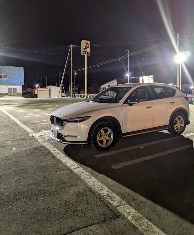 CX-5のセブンイレブン・短縮夜勤・雪解け進む・春はすぐそこまで来てますに関するカスタム事例の投稿画像2枚目