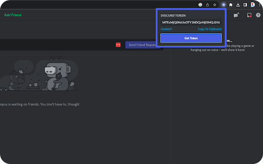 Discord Get User Token