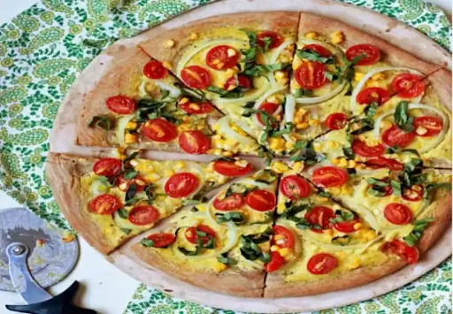 Corn & Tomato Cheese Pizza