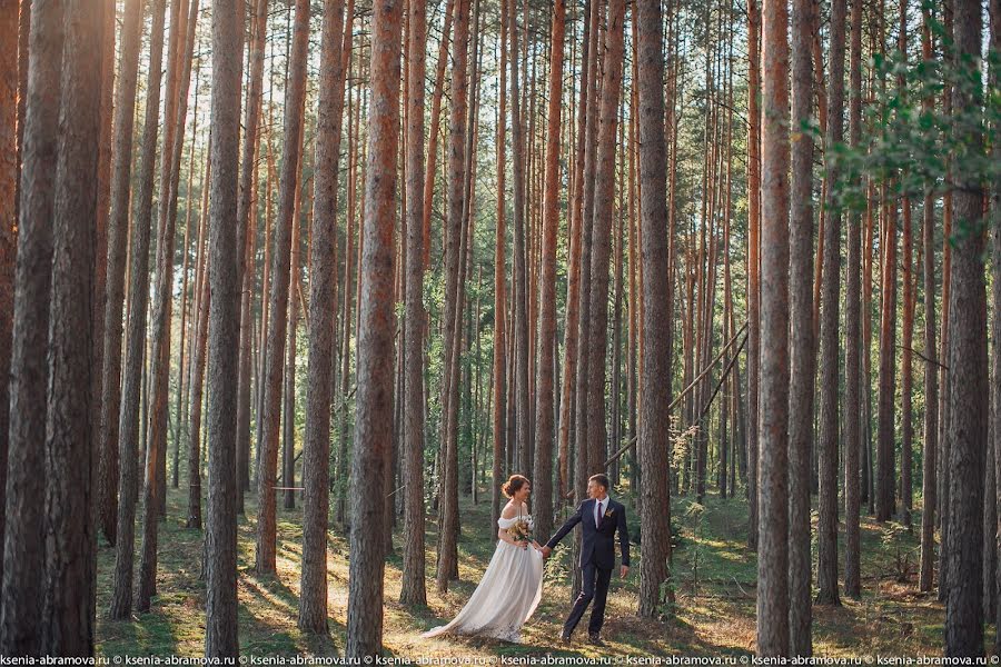 婚礼摄影师Kseniya Abramova（kseniaabramova）。2016 10月24日的照片