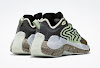 brain dead x reebok zig kinetica ii true grey/terrain grey-aloe green