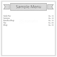 Famous Vada Pav And Rajwadi Tea menu 1