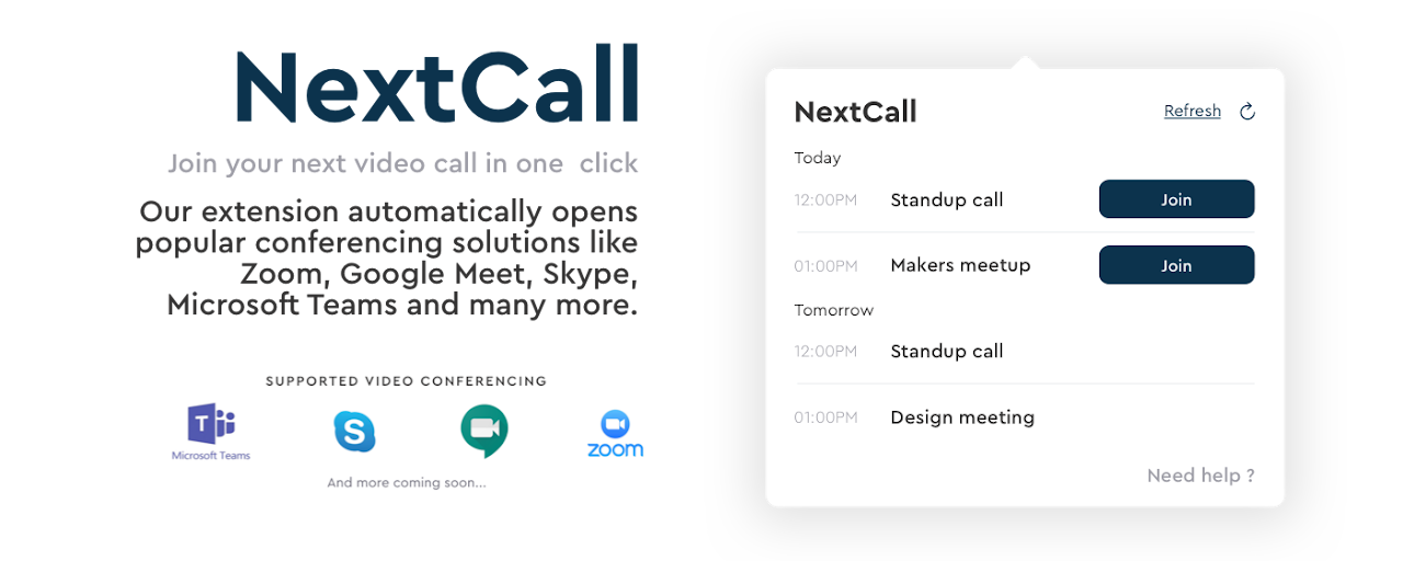 NextCall.xyz Preview image 2