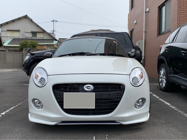 コペンのフロントロアスカート・D-sport・GRコペン・ブレースバー取付け・補強パーツに関するカスタム事例の投稿画像1枚目