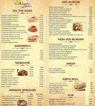 Cafe GGN menu 1