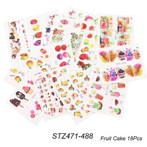 Title 6, Nail Sticker Set