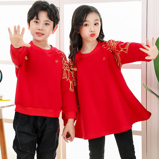 Title 2, Childrens Sweater Winter Chinese Style Boy New...