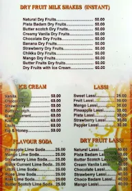 Priya Juice & Snacks menu 1