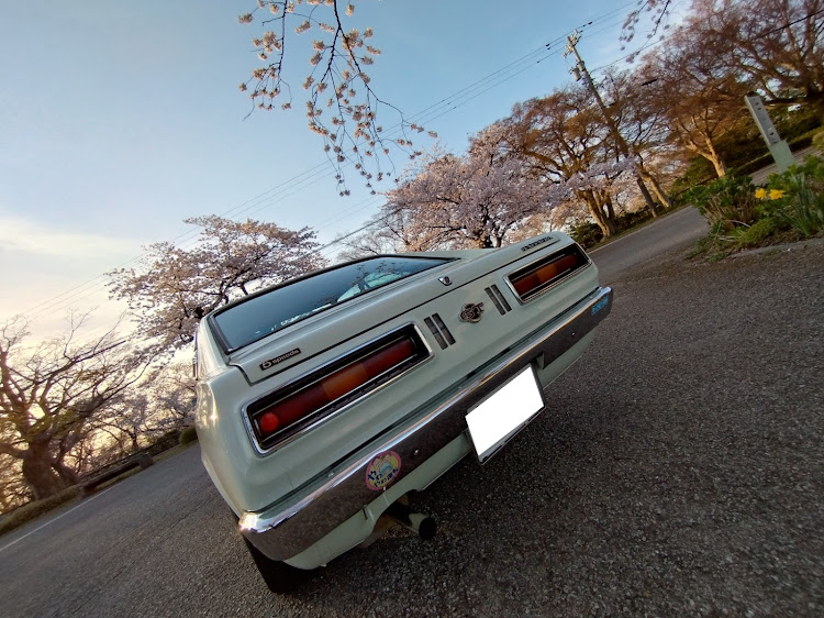 カリーナのサクラと愛車・桜とコラボ・夕焼けと愛車・富山県・呉羽山に関するカスタム事例の投稿画像6枚目