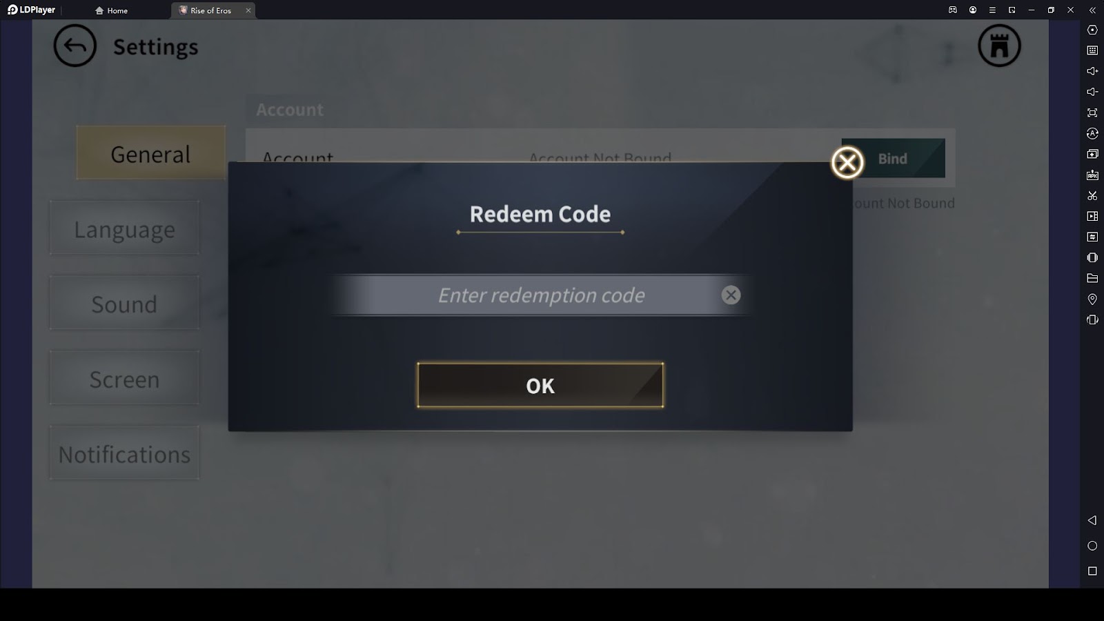 Get All the Rise of Eros Redeem Codes