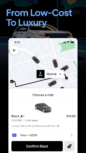 Uber - Request a ride screenshot #3