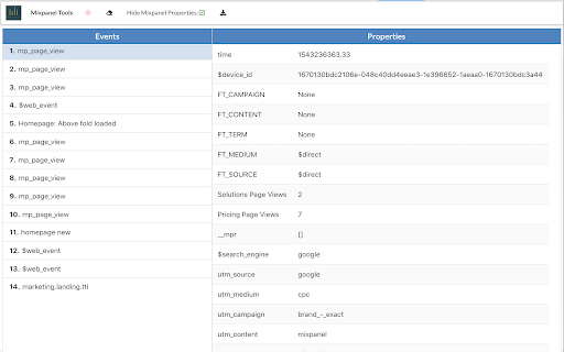 Mixpanel Tools