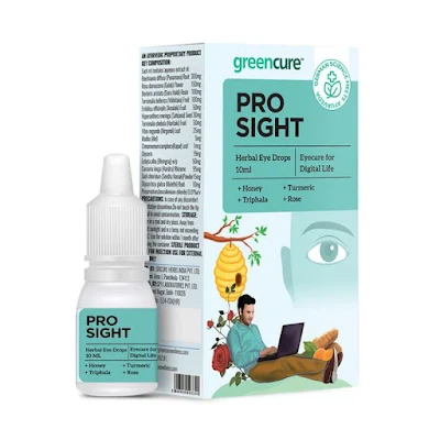 Green Cure Pro Sight Herbal Eye Drops 10ml