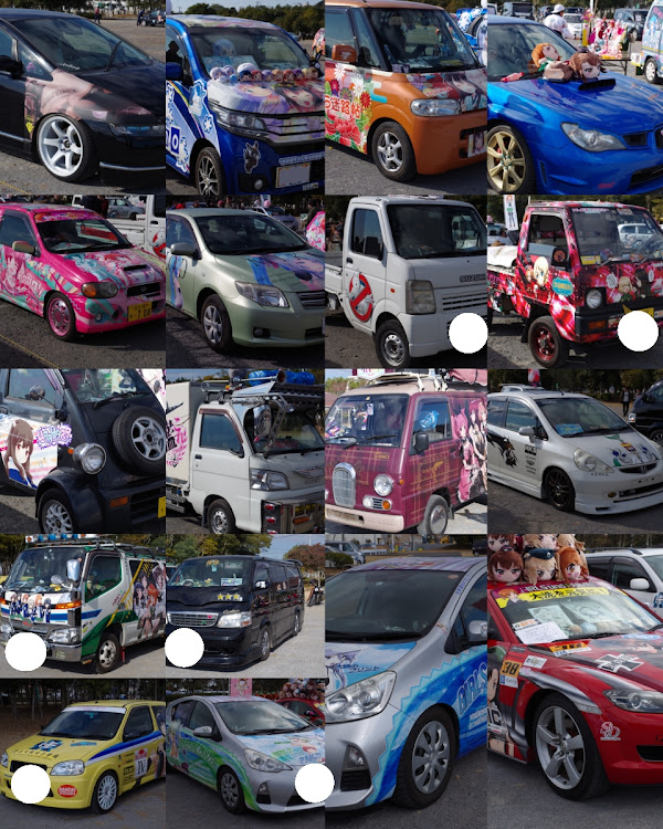 ミラジーノのKANATA・大洗・寝そべり・痛車イベント・ミラジーノ L700sに関するカスタム事例の投稿画像4枚目