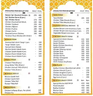 Nazeer Delicacies menu 1