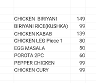 Mubaraka Dum Biriyani menu 1