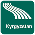 Kyrgyzstan Map offline icon