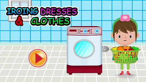 Laver et repasser le linge: enfants jeu de lessive  APK MOD screenshots 1