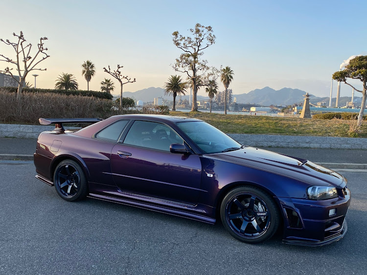 スカイラインのミッドナイトパープルⅢ・出会いに感謝・バレンタインデー・EG6・気晴らしドライブに関するカスタム事例の投稿画像1枚目