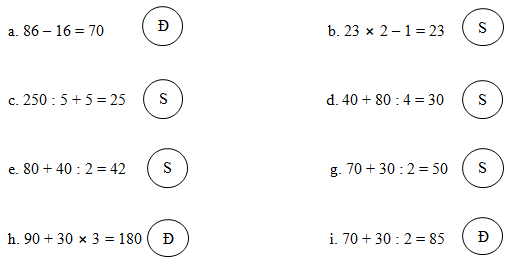 Giải vở bài tập Toán 3