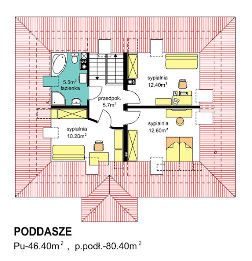 BW-51 - Rzut poddasza