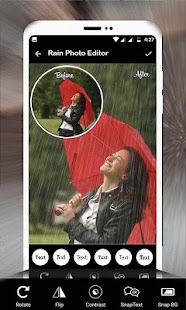 Rain Photo Frame: Rain Photography Screenshot