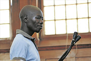 FILE PICTURE: October 05,2015. DISCREET:  Olebogeng  Ernest  Molema  is accused of killing his girlfriend Pelotlhomogi Moremedi. Pic: Tiro Ramatlhatse. © Sowetan.