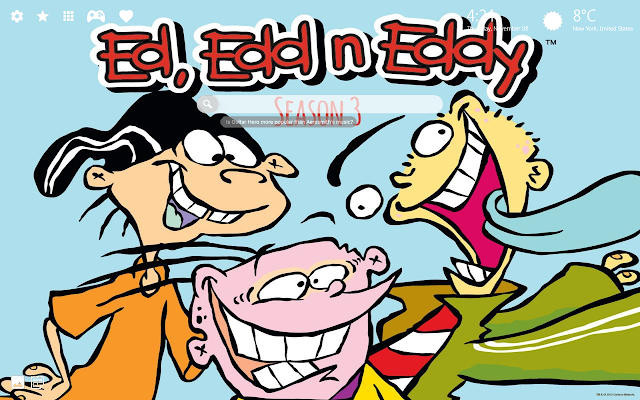 Ed Edd n Eddy Wallpaper HD New Tab