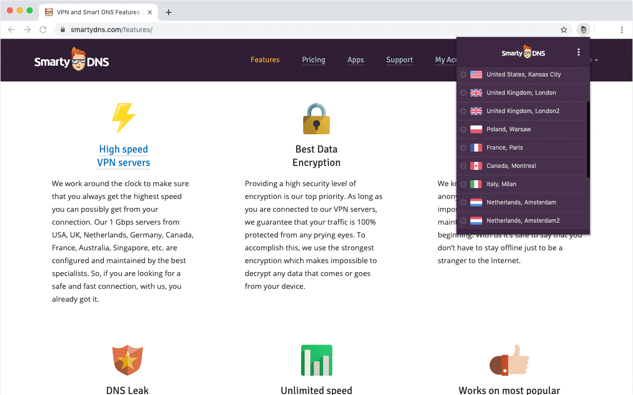 SmartyDNS - VPN and Smart DNS Preview image 3