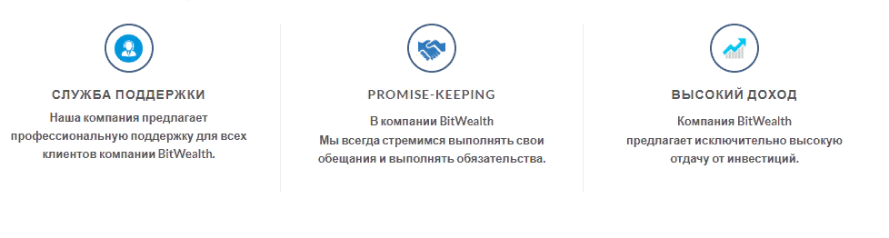 Обзор проекта Bitwealth Company: условия инвестирования и отзывы о компании