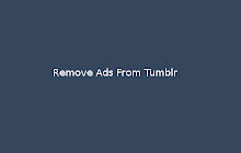 Remove Ads from Tumblr small promo image