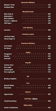 Destination 16 menu 1