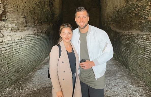 Demi-Leigh joined husband Tim Tebow on his "Night to Shine" tour.