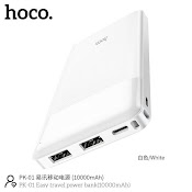 Pin Sạc Dự Phòng Hoco Pk - 01 Dung Lượng 10000Mah Siêu Mỏng Bền Nhẹ Nhỏ Gọn