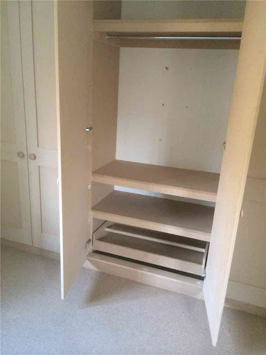wardrobe interior shoe rack etc