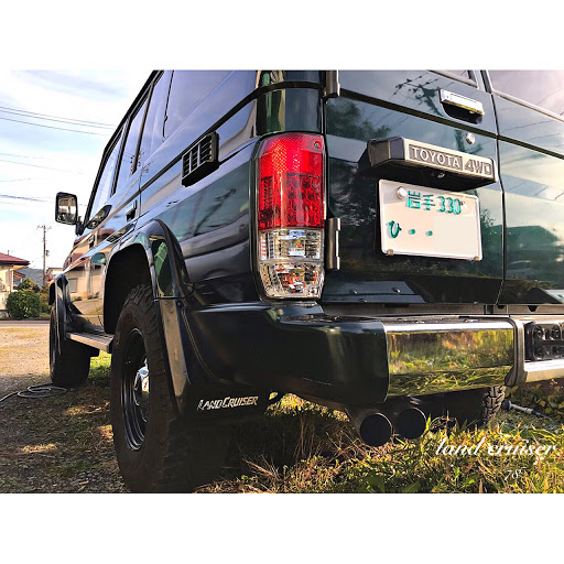 ゆーさんのランドクルーザープラド70系洗車の画像