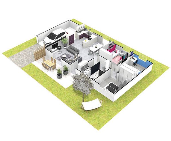 Vente maison neuve 4 pièces 80 m² à Yenne (73170), 265 000 €