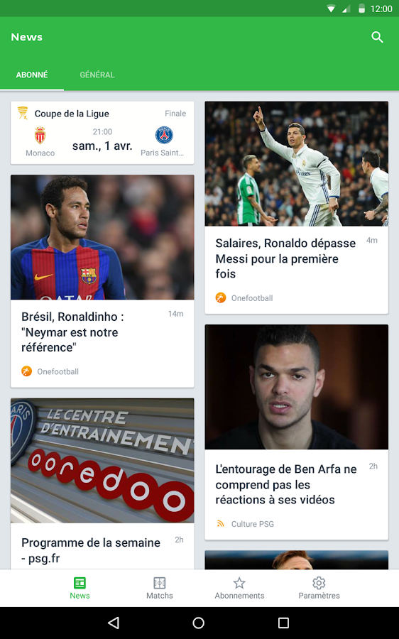   Onefootball Live Foot & Scores – Capture d'écran 