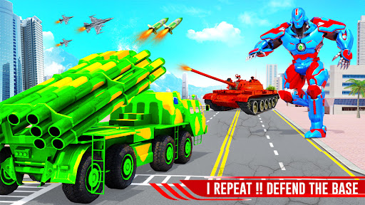 Screenshot Missile Truck Dino Robot Car