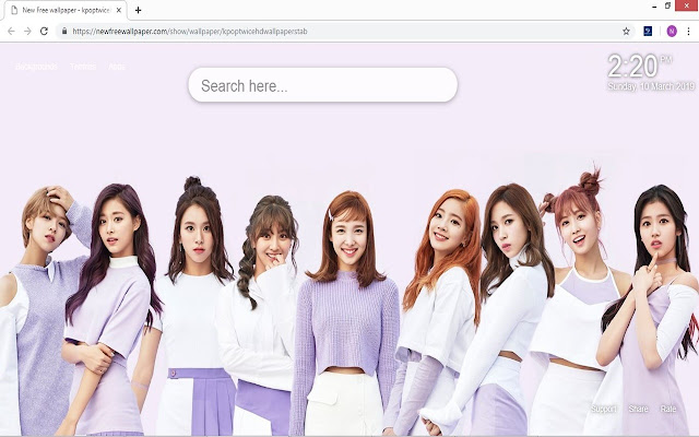 K Pop Twiceのhdの壁紙タブ