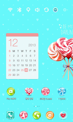 Sweet Candy Launcher Theme