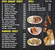 Baba Di Chaap menu 2