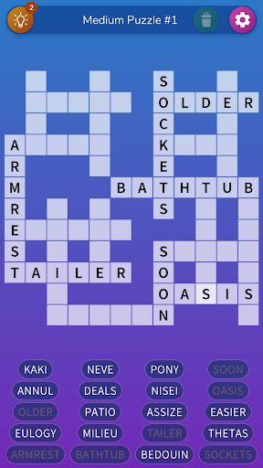 Screenshot Fill-in Crosswords Unlimited