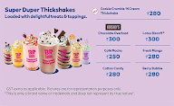 Baskin Robbins menu 2