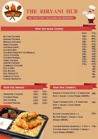 The Biryani Hub menu 1