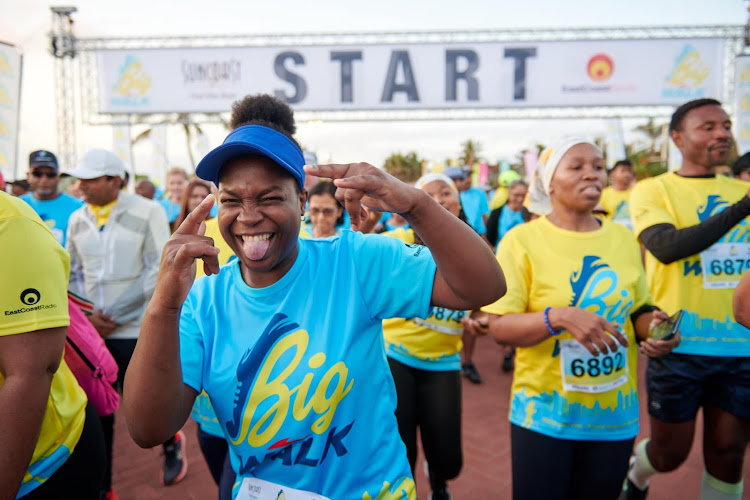 The East Radio Big Walk went ahead on Sunday despite KZN Athletics declaring it illegal